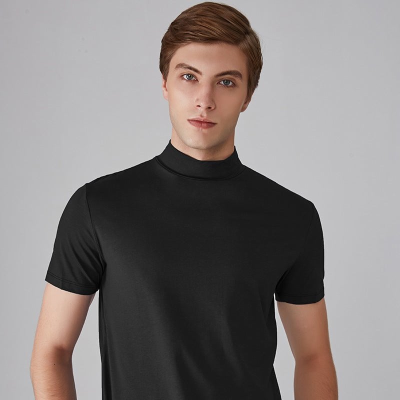 Bruno Bonito™ Men 's High Neck Slim Fit T-shirt