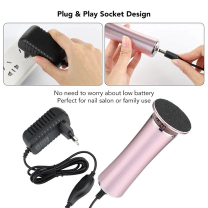 Callu Silk™ Electric foot callus remover
