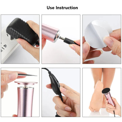 Callu Silk™ Electric foot callus remover