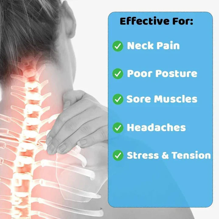 CerviCare™ Massage Pillow for Neck Pain Relief