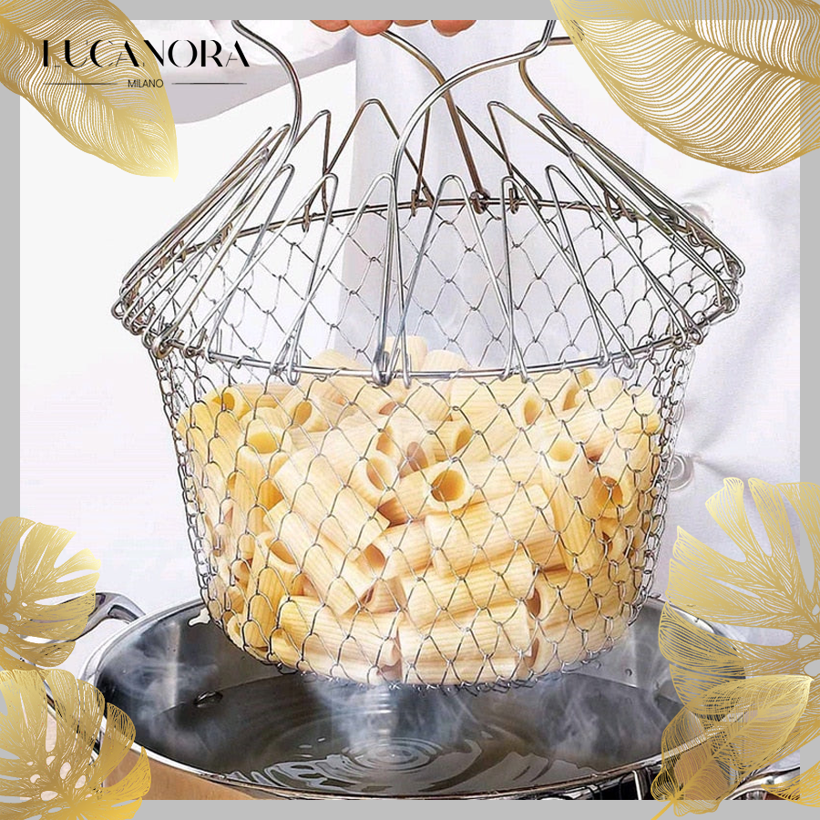 ChefBasketz™ Multifunctional foldable cooking basket