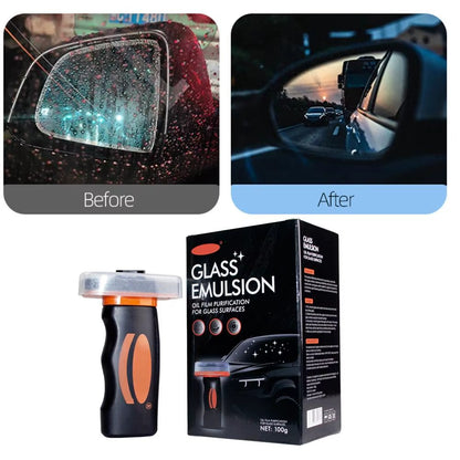 ClearShield Pro™ Oil Film Removal Pad for Crystal-Clear Glass
