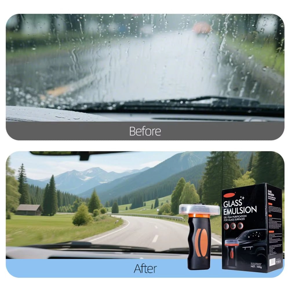 ClearShield Pro™ Oil Film Removal Pad for Crystal-Clear Glass