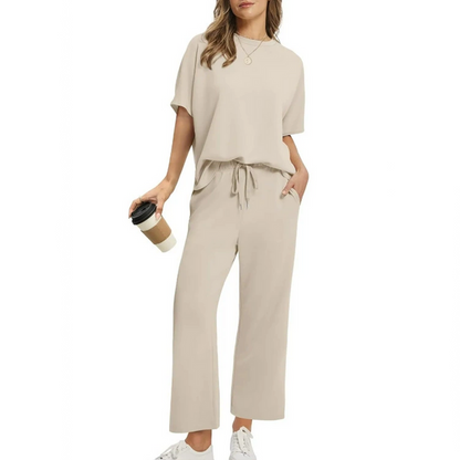 Clelia Diorio™ Casual top and pants set
