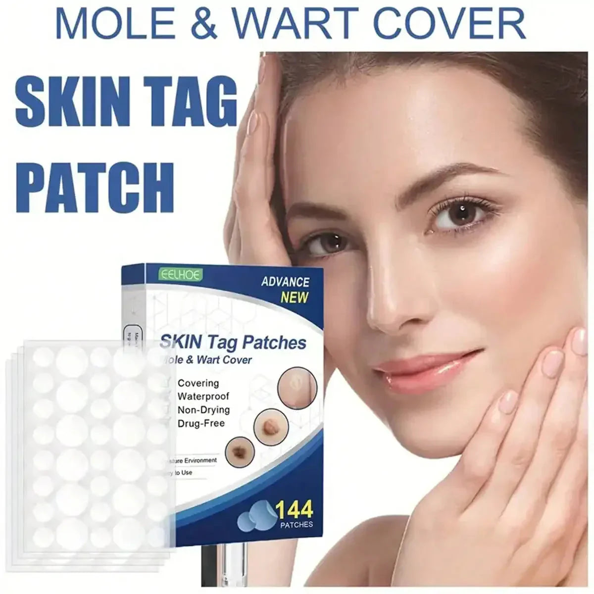 CoverLux™ Patches for removing skin spots and moles