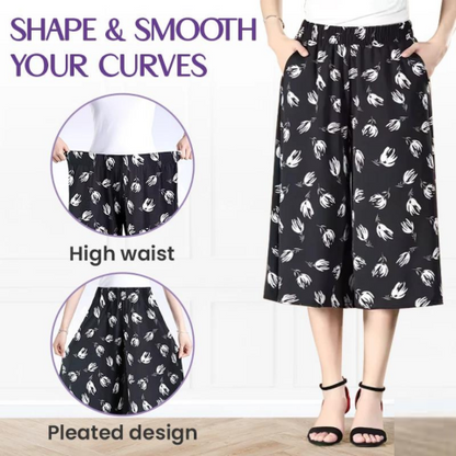 CurvyCharm™ Stretch trousers with wide leg