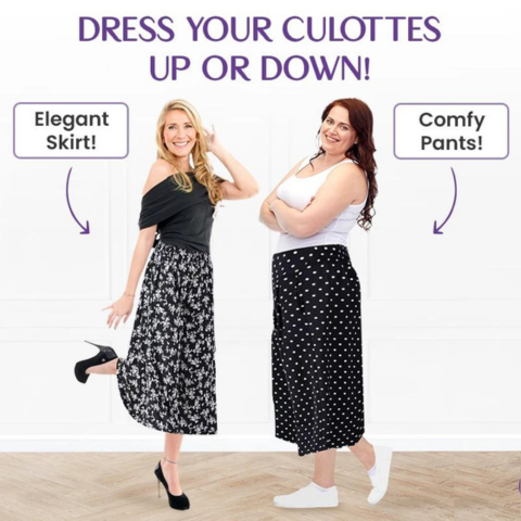 CurvyCharm™ Stretch trousers with wide leg