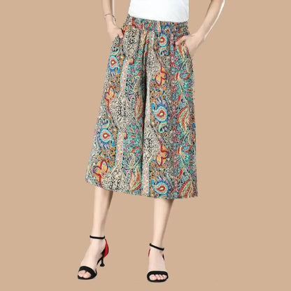 CurvyCharm™ Stretch trousers with wide leg