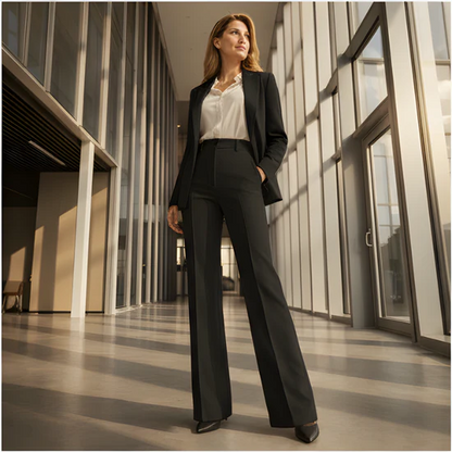 Daniela Gentile™ Relaxed Wide Leg Dress Pants