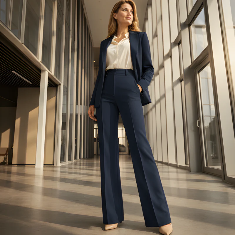 Daniela Gentile™ Relaxed Wide Leg Dress Pants