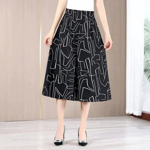 Black with white lines