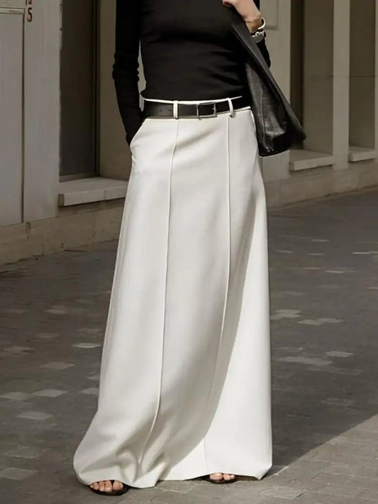 Degna Cassani™ Long skirt with high waist