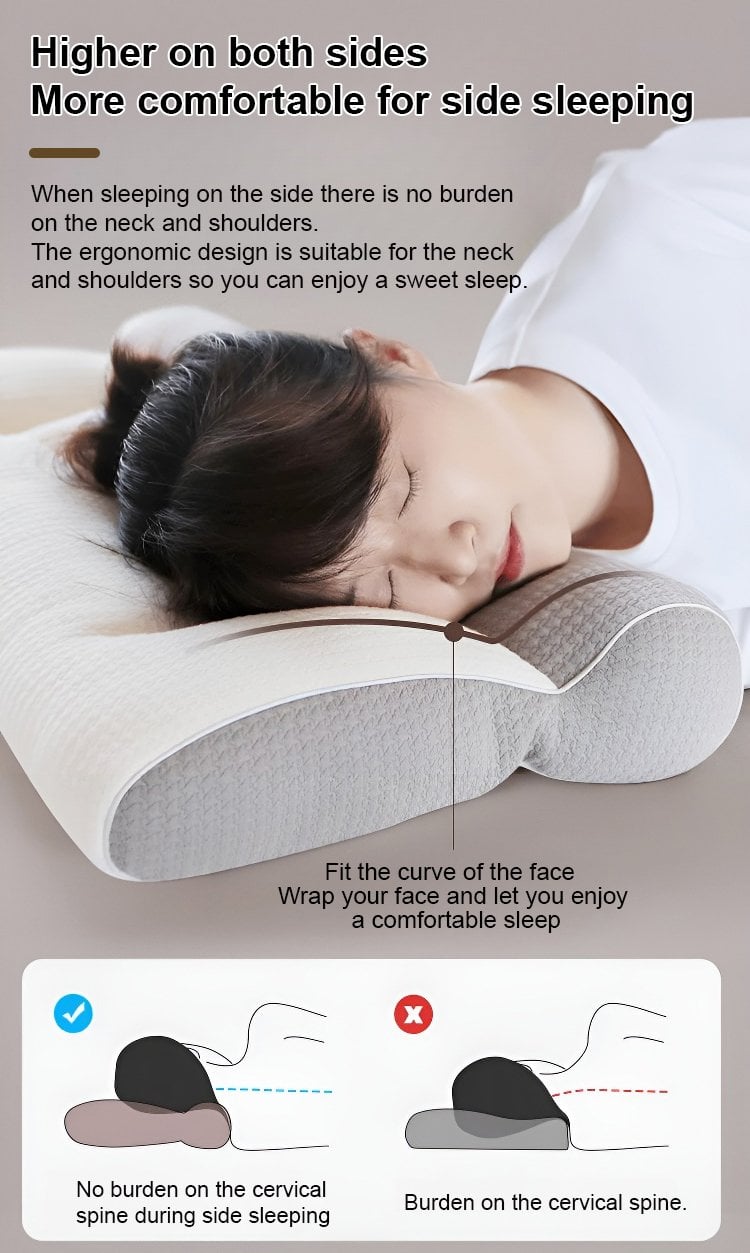 Dormeo Pro™ Comfort pillow to support the cervical spine