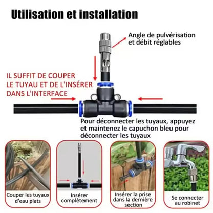 Droplex™ 360° Curved Garden Automatic Irrigation System