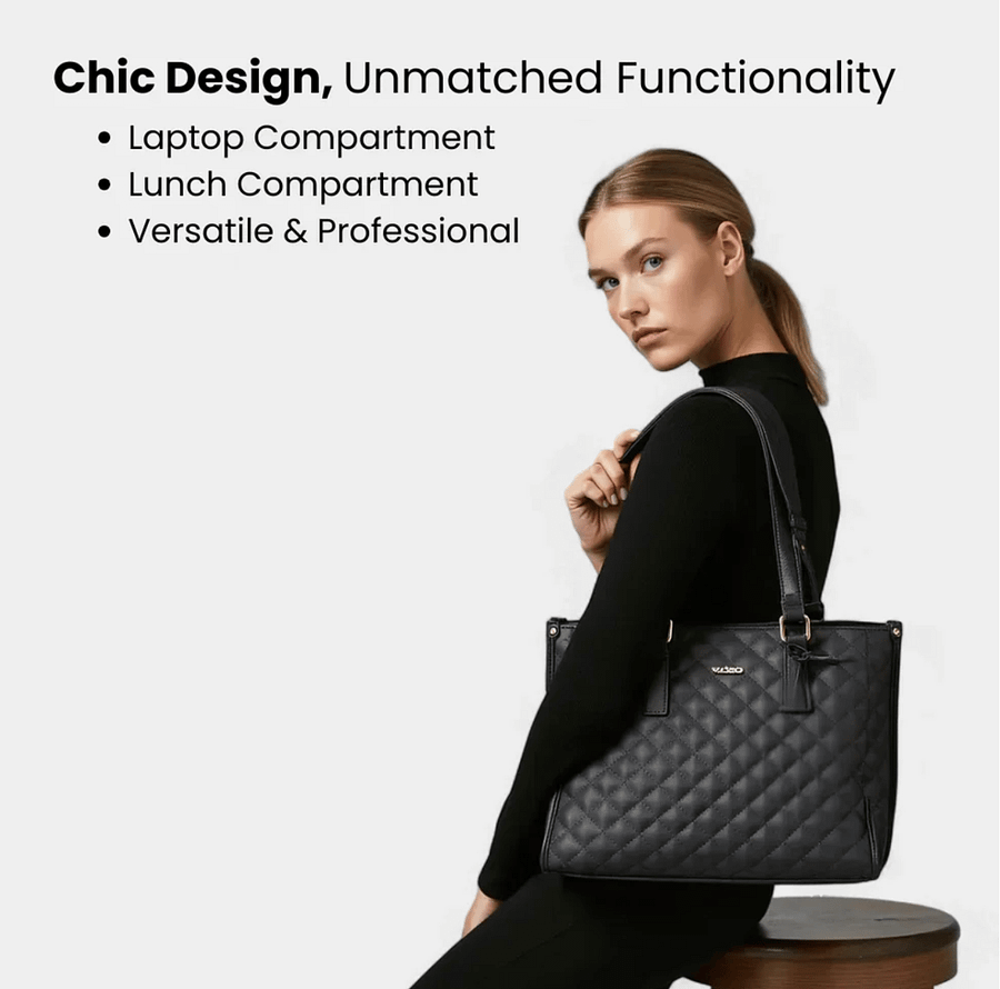 DualBite™ 2 in 1 Tote Bag Lunch Bag Combo