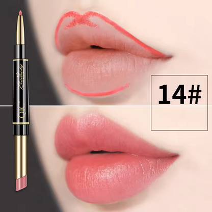 DuoLip™ Waterproof Lipstick with Contour