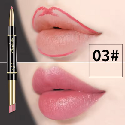 DuoLip™ Waterproof Lipstick with Contour