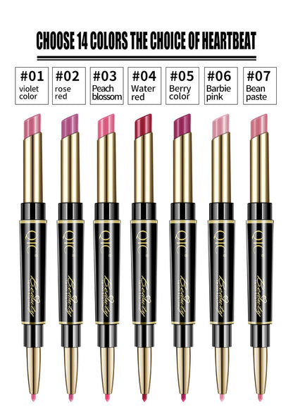 DuoLip™ Waterproof Lipstick with Contour