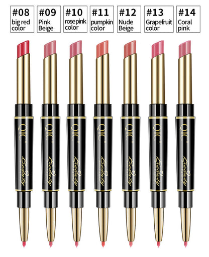 DuoLip™ Waterproof Lipstick with Contour