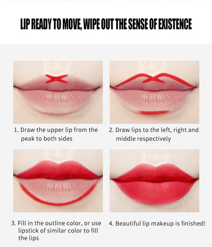DuoLip™ Waterproof Lipstick with Contour