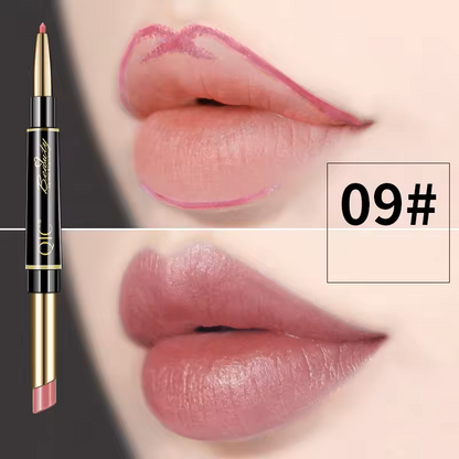 DuoLip™ Waterproof Lipstick with Contour