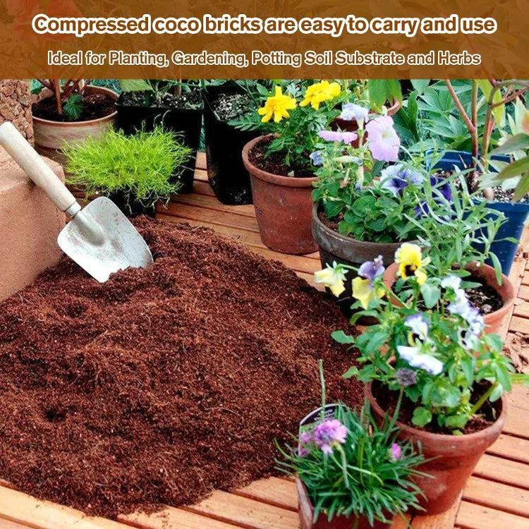 EcoBloom™ Premium Organic Coconut Bricks for Plants