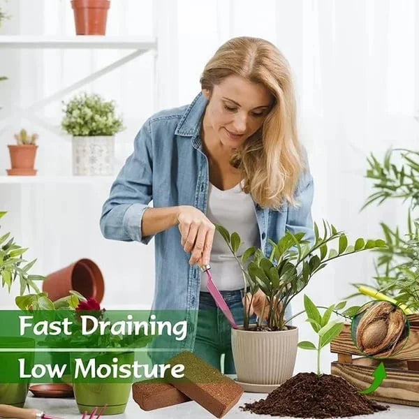 EcoBloom™ Premium Organic Coconut Bricks for Plants