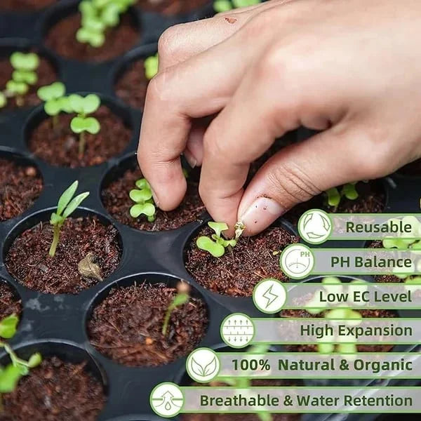 EcoBloom™ Premium Organic Coconut Bricks for Plants