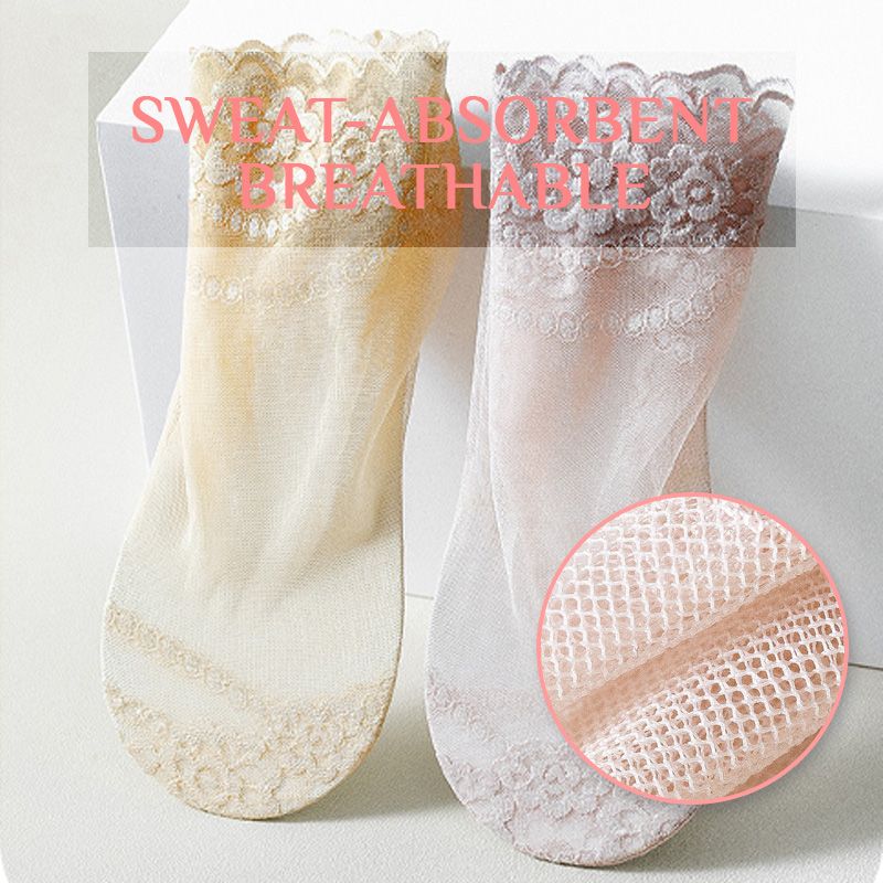 ElegantiStep™ Non-slip breathable lace socks