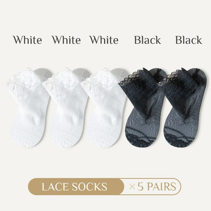 ElegantiStep™ Non-slip breathable lace socks