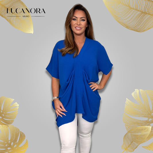Elvira™ Elegant v-neck top