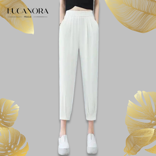 Emily™️ Women's casual cooling straight trousers
