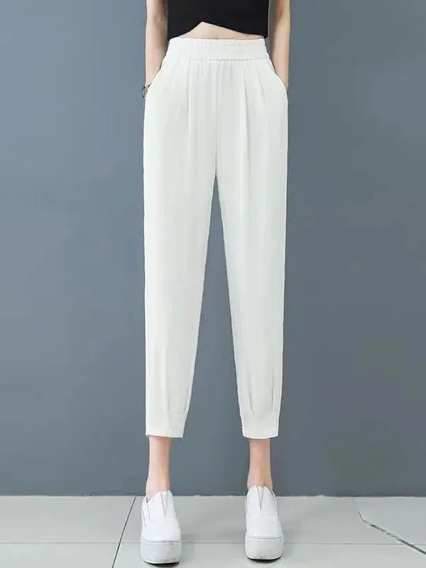 Emily™️ Women's casual cooling straight trousers