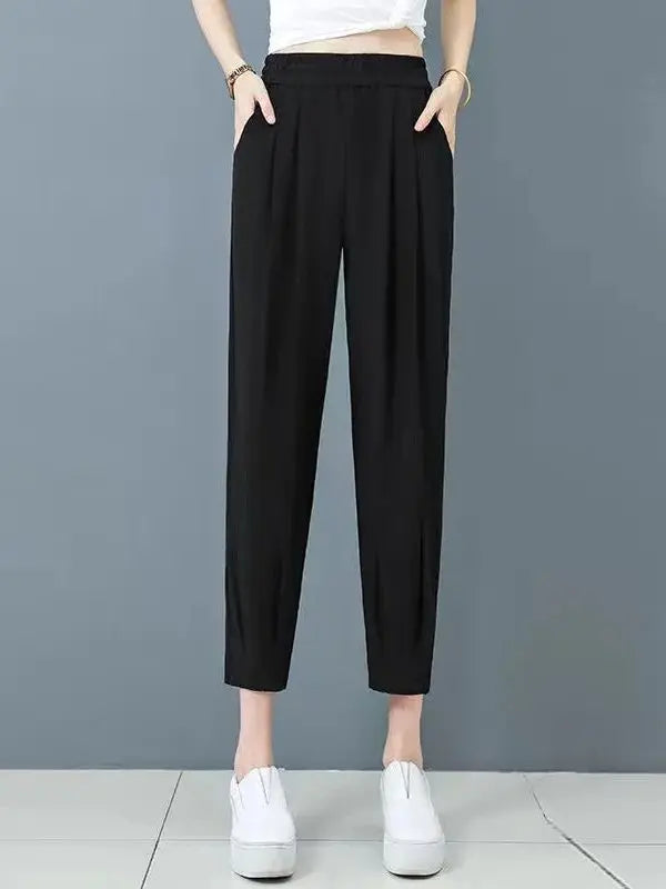 Emily™️ Women's casual cooling straight trousers