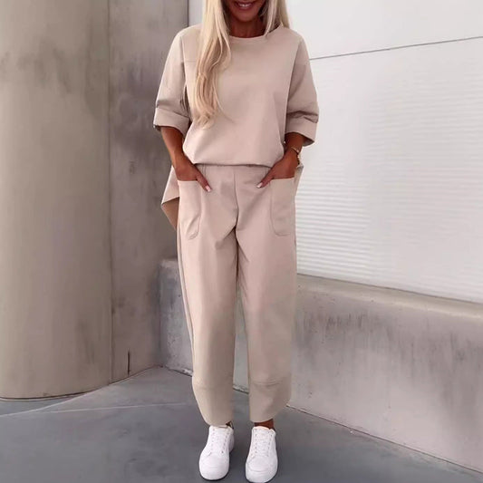 Emmie Moreau™ Set of top and trousers with pockets