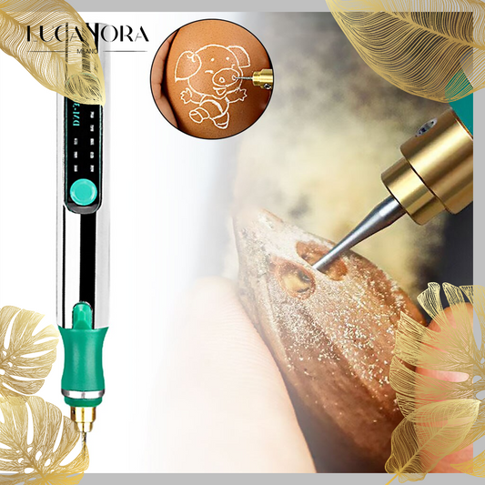 EngraveIt™ Engraving pen + 30 unique engraving bits for FREE