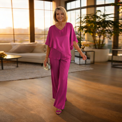 Esmeralda Boldrini™ Elegant Curve-Flattering Double Layer Set