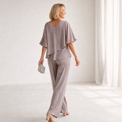Esmeralda Boldrini™ Elegant Curve-Flattering Double Layer Set