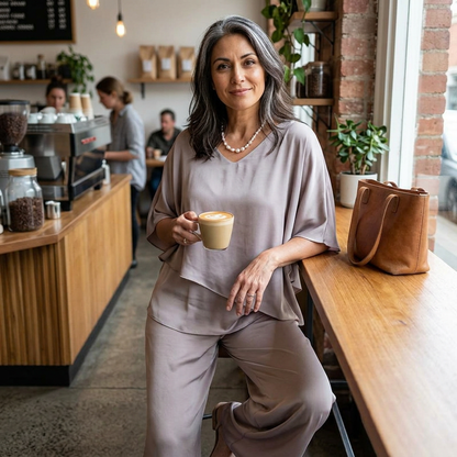 Esmeralda Boldrini™ Elegant Curve-Flattering Double Layer Set