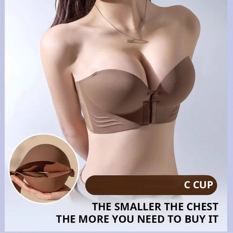 EverLift™ Strapless bra with front fastening