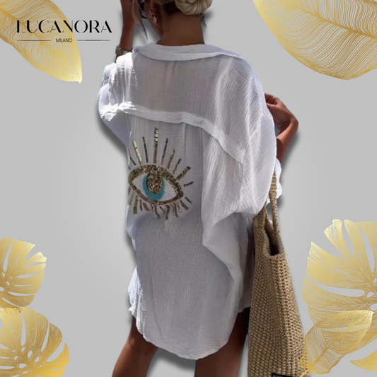 EvilEye+™ Bohemian leisure shirt