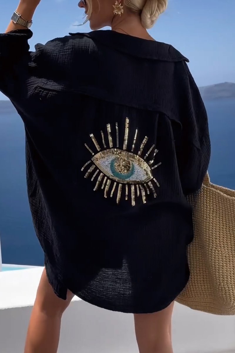 EvilEye+™ Bohemian leisure shirt
