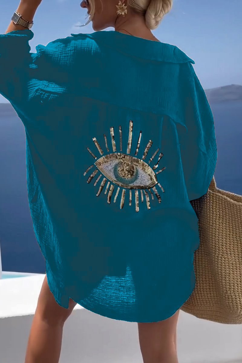 EvilEye+™ Bohemian leisure shirt