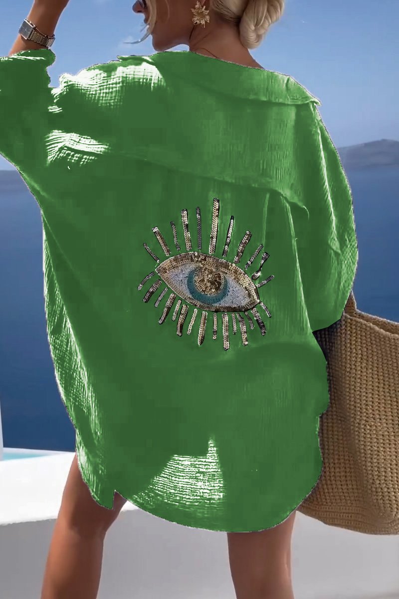 EvilEye+™ Bohemian leisure shirt