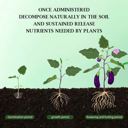 VegiBloom™ Natural tablets for growing plants