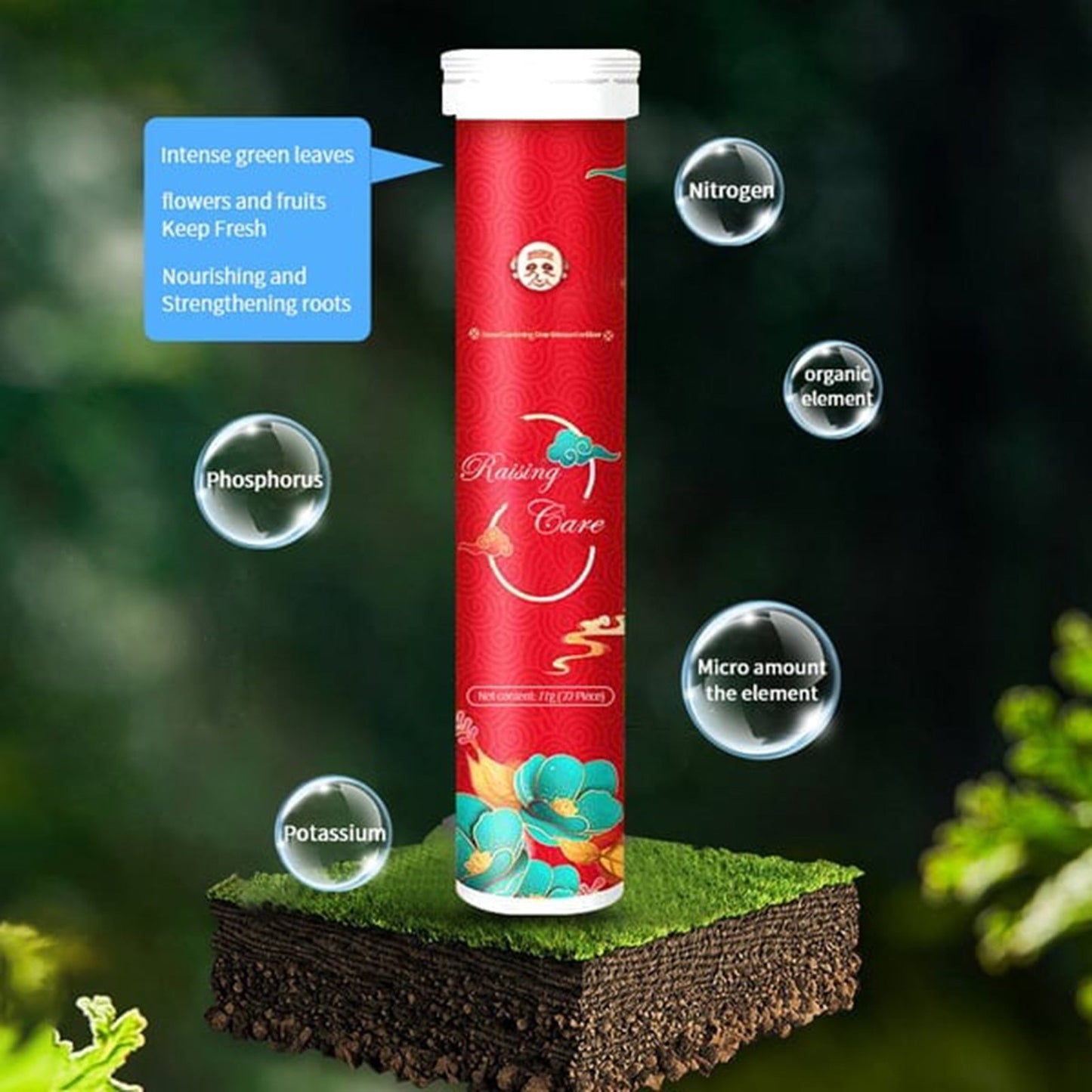 VegiBloom™ Natural tablets for growing plants