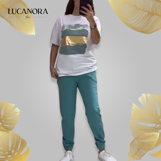 Fiorenza Lupoli™ Chic casual set of two pieces