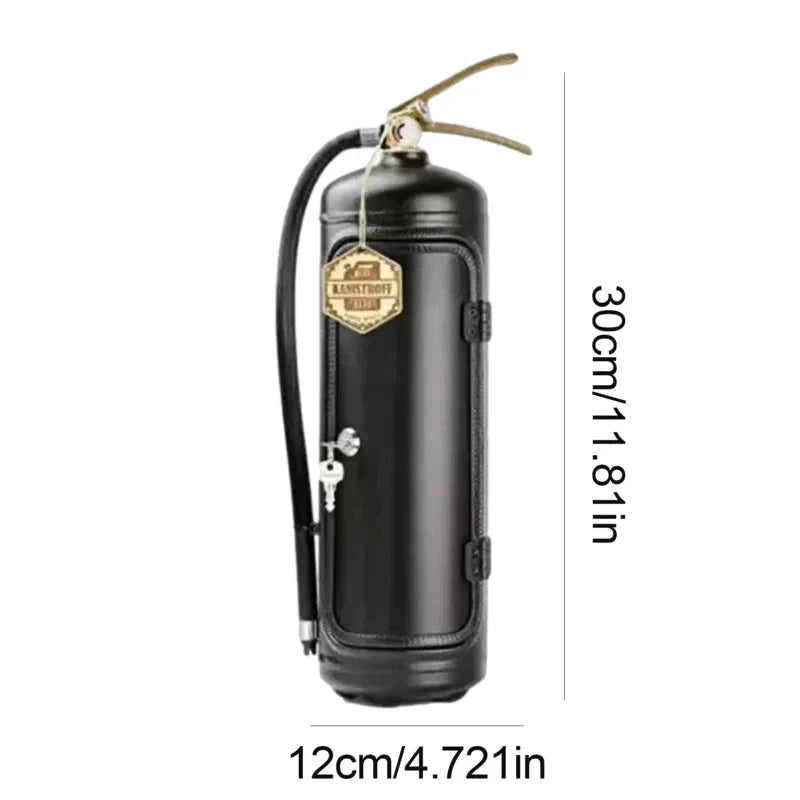 FireBar™ Minibar with the look of a fire extinguisher