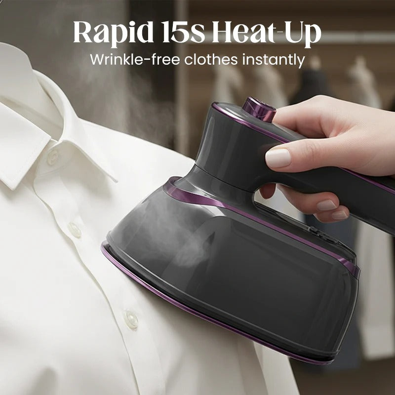 FlexSteam Pro™ Foldable Handheld Steamer for Wrinkle-Free Mornings