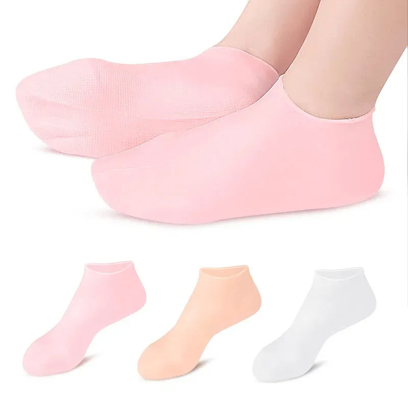 PediSpa™️ Silicone socks that keep your feet moisturized